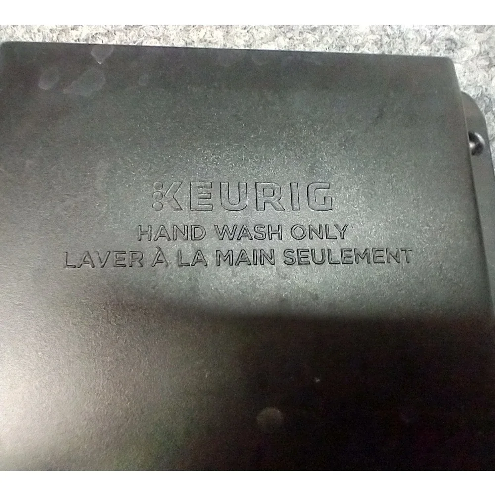 Keurig K-Mini Replacement Drip Tray Base and Plate Assembly Black ABS Plastic